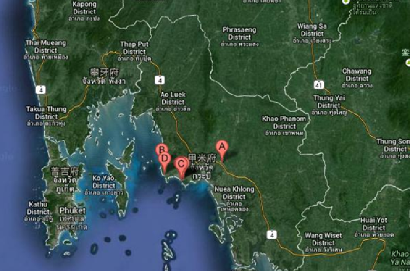 泰国甲米地图_泰国甲米地图旅游攻略_泰国甲米旅游攻略_最新泰国旅游资讯_途牛旅游网