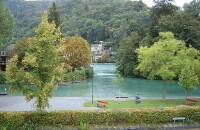 船游布里恩茨湖