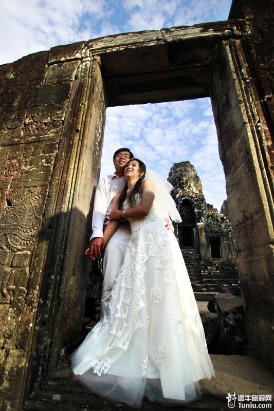 柬埔寨婚纱照_柬埔寨美女