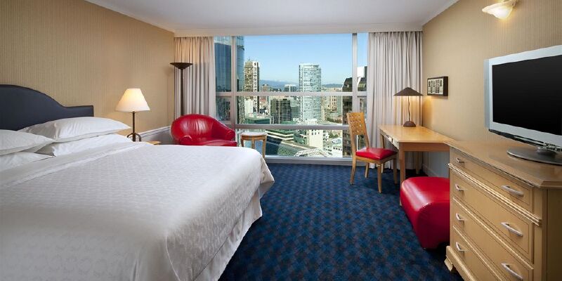 温哥华温哥华喜来登华尔中心酒店图片大全_温