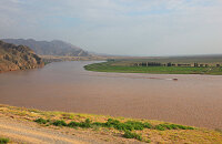 沙坡头黄河漂流