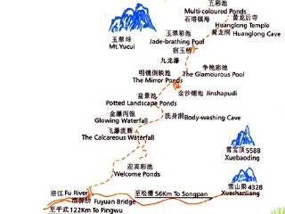 黄龙地图