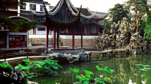  苏州狮子林-寒山寺-姑苏水上游精品巴士1日游>体验园林之美,山水之胜