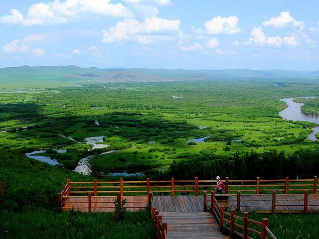  呼伦贝尔草原深度--额尔古纳湿地-满洲里3日游>越野车穿越牧民夏季