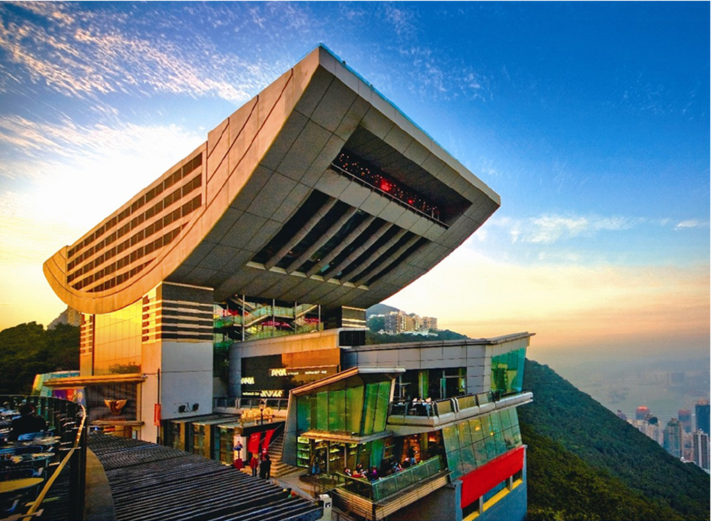  香港观光1日游>玩转hongkong,香港全景观光,太平山,香港社会餐厅用餐