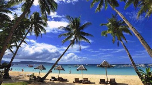 长滩岛6日半自助游 家庭首选,马尼拉转机,降落