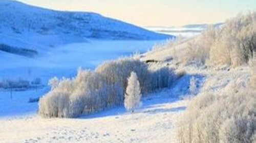 大兴安岭雪景