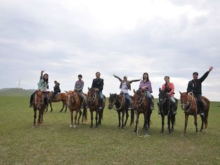  呼伦贝尔-满洲里-民族村6日游专业草原骑马线(当地游)