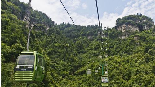 三峡人家—上山索道