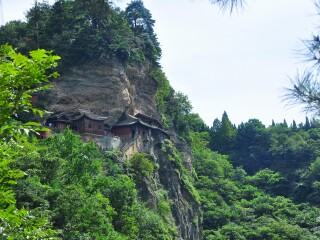 南岩风景区.