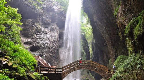  仙女山-龙水峡地缝-芙蓉洞-天生三桥2日游>踏春专线