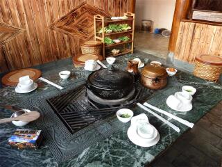 火塘鸡