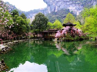  酉阳桃花源-梦幻桃源-阿蓬江大峡谷-濯水古镇2日游>酉阳《梦幻桃源》