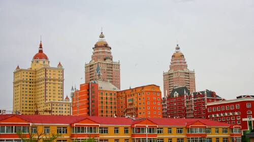 满洲里市区