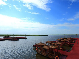  盘锦辽河口红海滩旅游区自驾1日游>成人门票,看最美红海滩