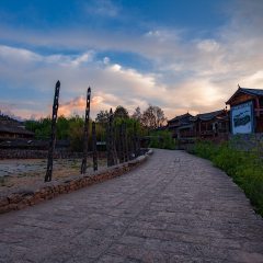束河古镇 景点模块