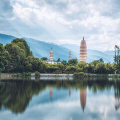 云南大理崇圣寺 景点模块