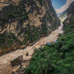 虎跳峡,金沙江大峡谷 景点模块
