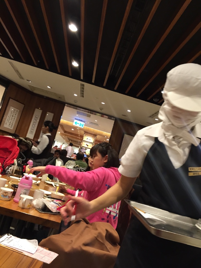 鼎泰丰的服务员