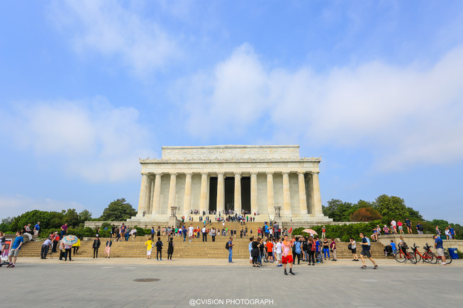 林肯纪念堂lincoln memorial
