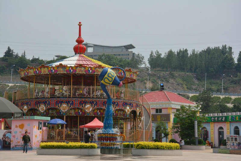 河南省深度七日游第6天三门峡市陕州公园黄河公园