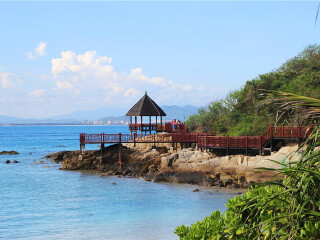 蜈支洲岛观海长廊