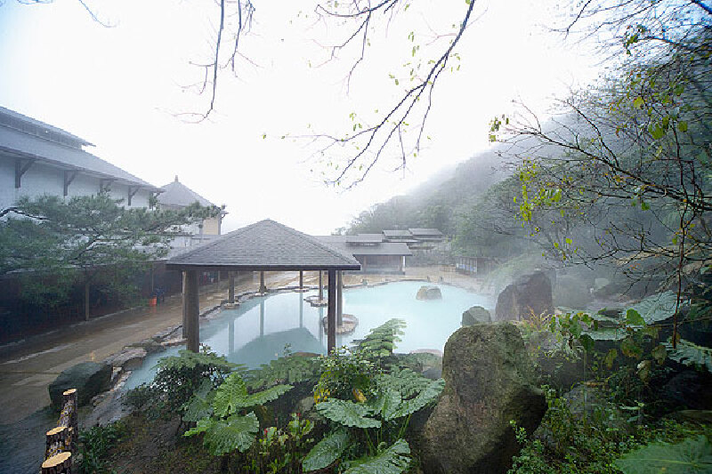长白山仙人桥温泉——环境雅静