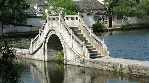 宏村桥图片