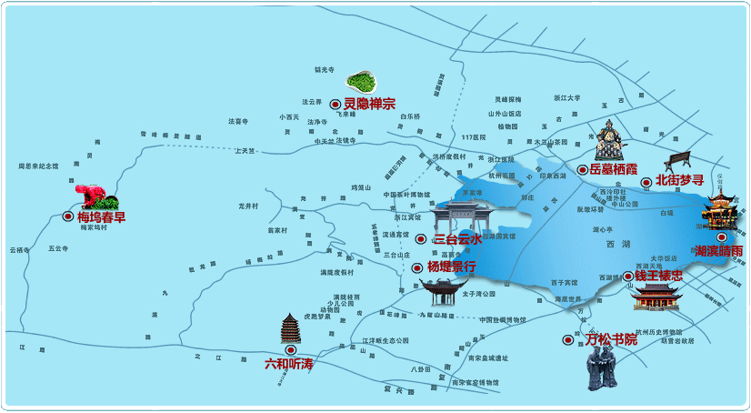 2天1晚杭州玩法,周末游西湖 灵隐寺飞来峰