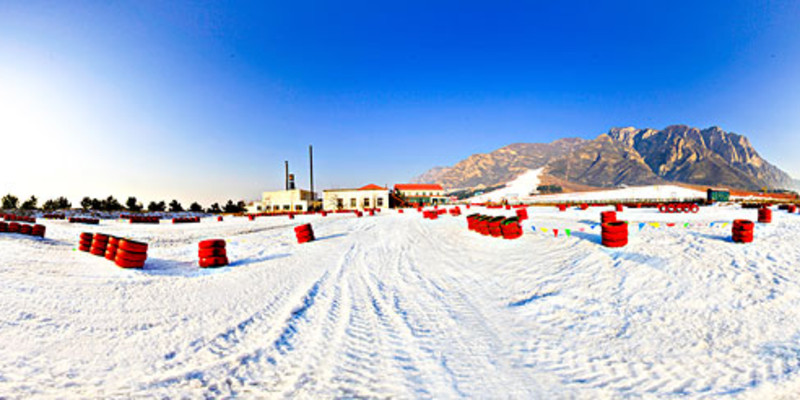 包头乐园滑雪场图片