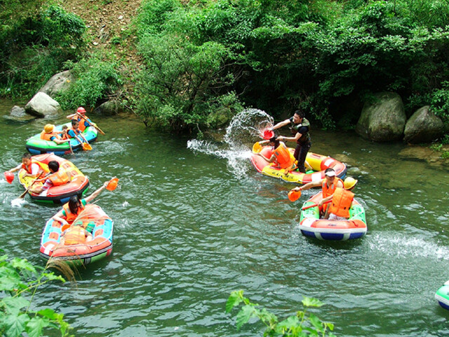 浙江仙居丽人谷-仙人谷-神龙谷悬璧玻璃栈道3日游>盛夏避暑之旅 漂流