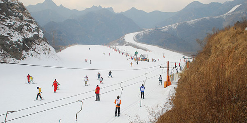 七步沟滑雪场图片