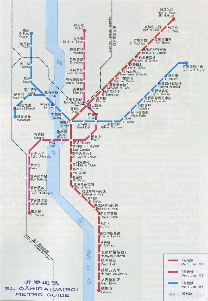 开罗地图中文版图片