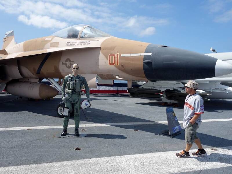 美西行(12)中途岛航空母舰博物馆(142照片 3800字)