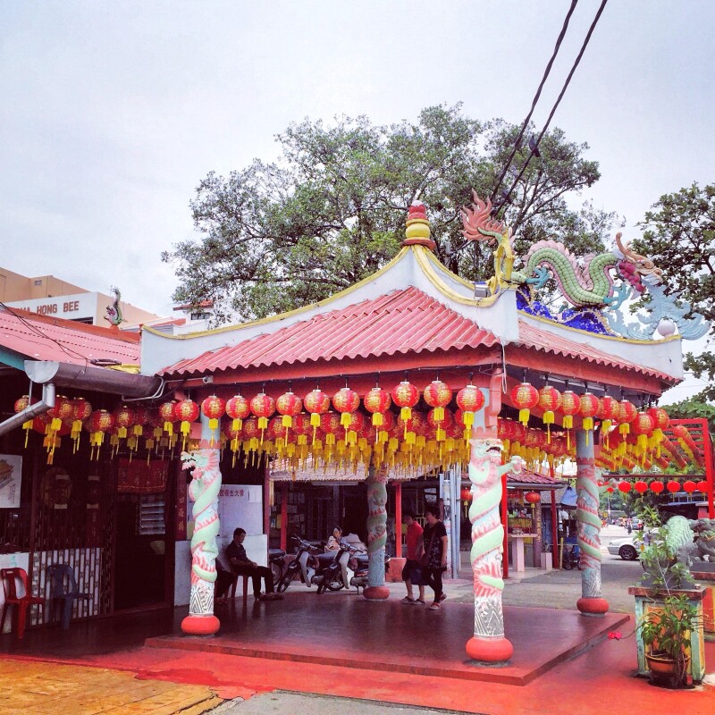 在乔治市的海墘街(weld quay)一带,你可以感受到依姓氏群聚的色彩