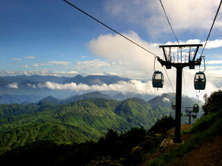 金饶山索道