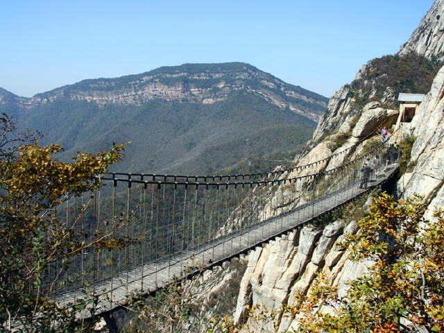 登封嵩山少林索道三皇寨一游简直浮生若梦啊"!