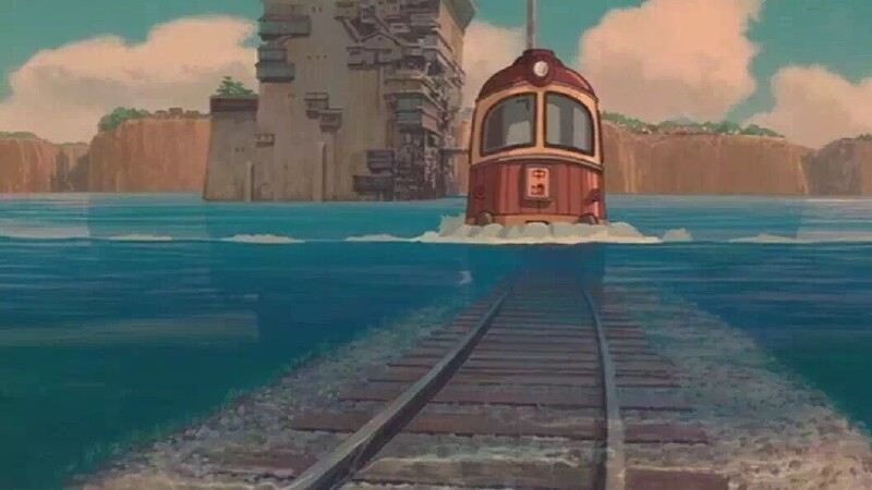 千与千寻 · 海上小火车                          乘坐从加勒到