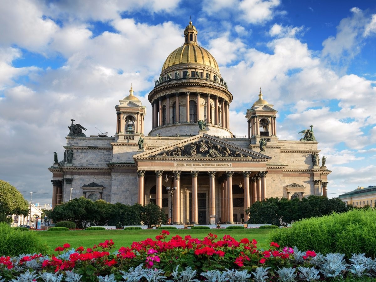 周边景点:俄罗斯,圣彼得堡,景点:伊萨基辅大教堂