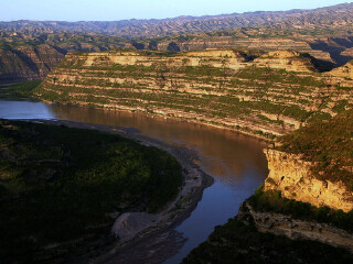 黄河蛇曲国家地质公园
