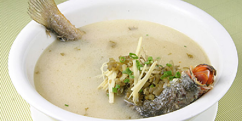 宁波雪菜大汤黄鱼