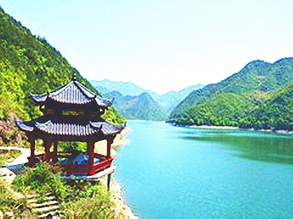 杭州桐庐风景区,桐庐白云源风景区,自然风景区_大山谷图库
