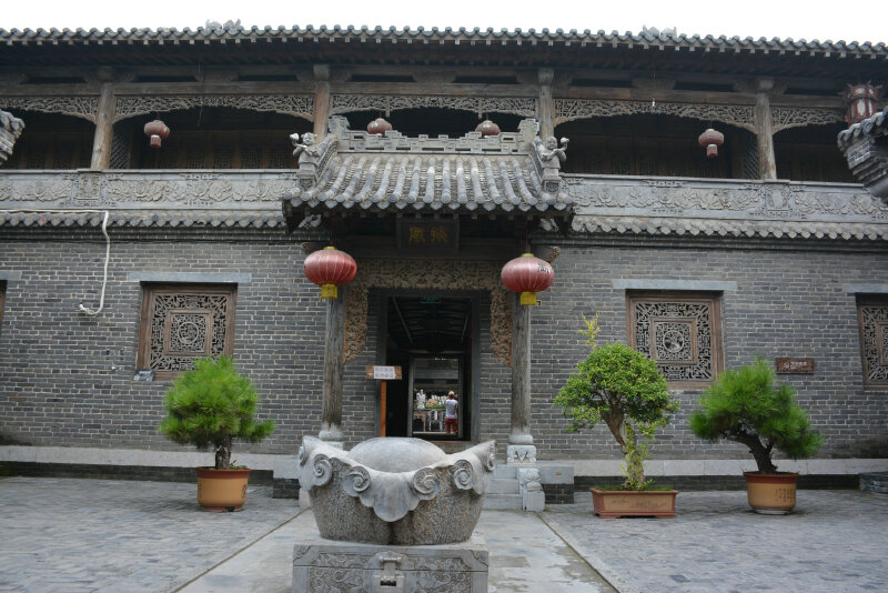 山东省枣庄台儿庄古城日景p26---p29:扶风堂(万家大院),典型的晋派