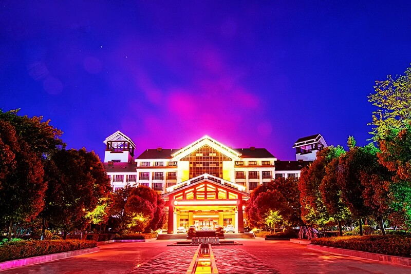 漂流结束后,入住英山洪广毕升温泉酒店.