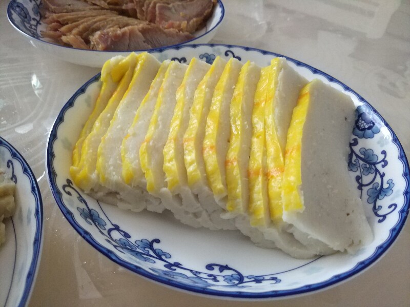 过大年#鱼糕,荆楚地区年夜饭上必不可少的菜