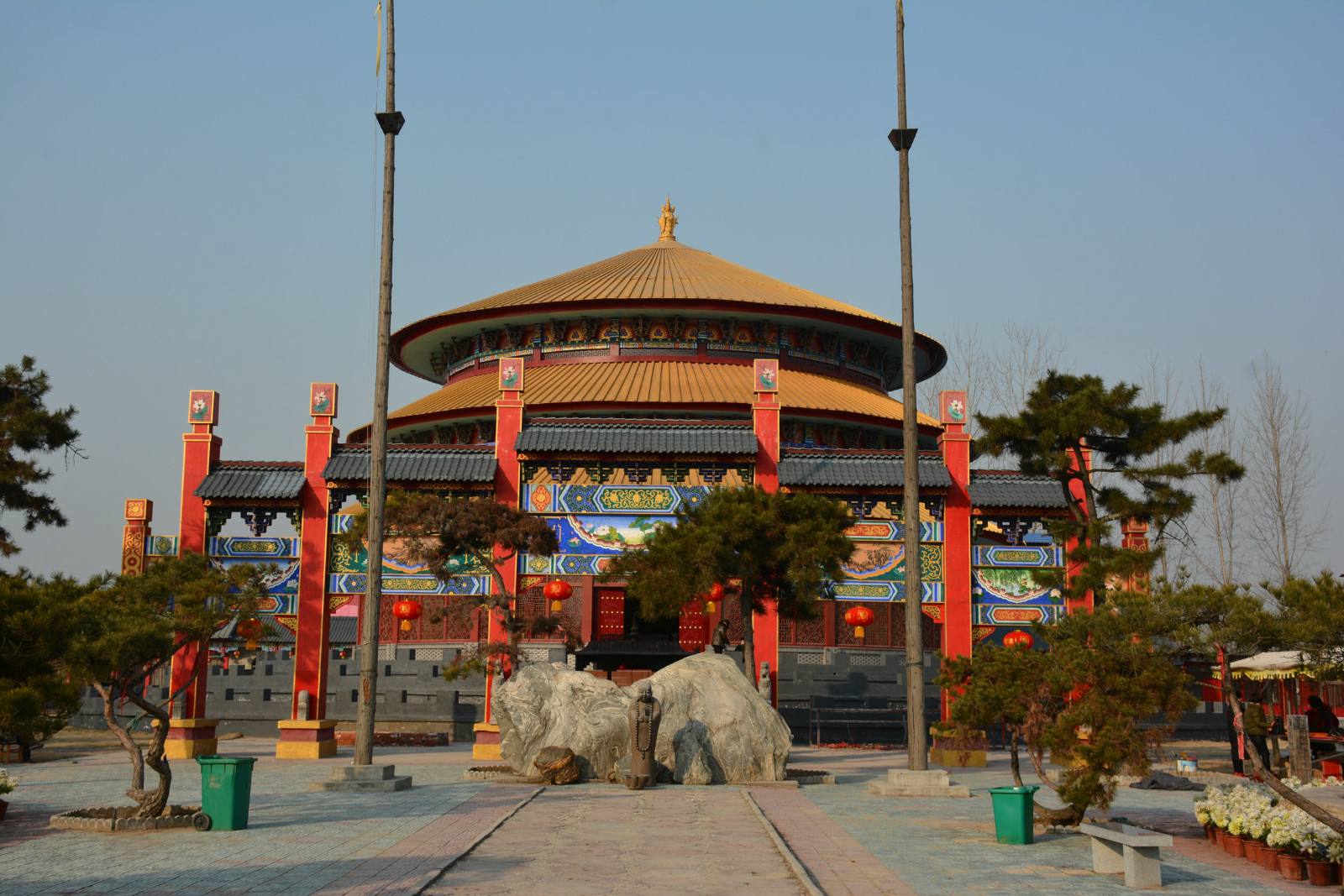过大年#家乡界首小城美景②翰墨文化园影视基地