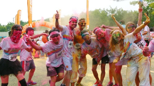  河北唐山金沙滩彩色跑海岛站自驾2日游>宿金沙滩温泉假日酒店标间