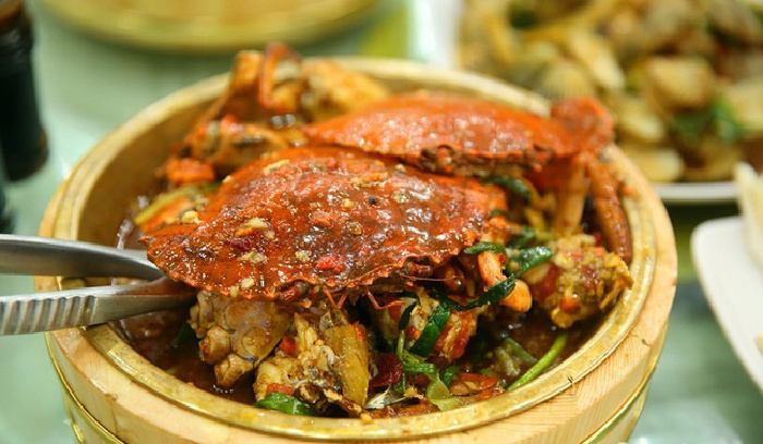 我们点的香辣和乐蟹,现在想来还是流口水,哈哈