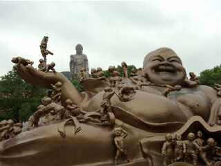 雪窦山弥勒大佛