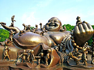 雪窦山弥勒大佛